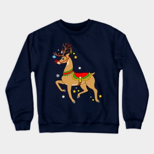 Decorated Rudolph the Red Nosed Reindeer Crewneck Sweatshirt